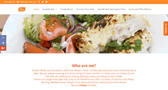 Desktop Screenshot of ihealthmeals.com